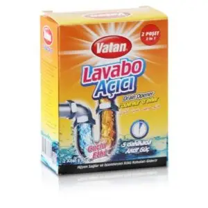 Vatan Lavabo Açıcı Toz 40 Gr.